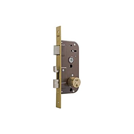 Serratura da infilare Yale Azbe 48 BC 40x70 con quadro antileva (1/3)