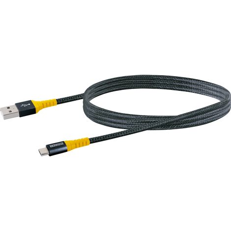 micro USB Sync&Ladekabel 1,2m USB-A Stk. auf micro USB (1/2)