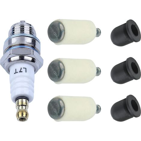 Filtre à carburant, poire d'amorçage, bouton, bougie pour moteur KAWASAKI TD18 TD24 pour débroussailleuse, bougie, filtre à carburant, poire d'amorçage, bouton (1/5)