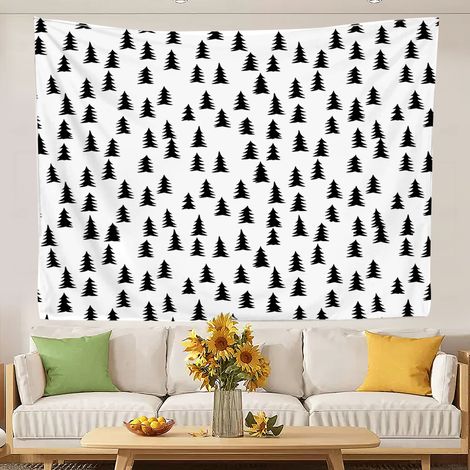 Tapisserie murale nature imprimée, décoration murale pour chambre d'enfant 100x75cm (1/5)