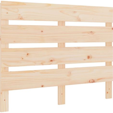Maison Exclusive - Cabecero de cama madera maciza de pino 90x3x80 (1/5)