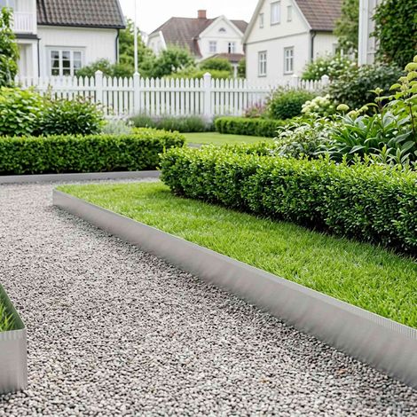 VidaXL - Ensemble de jardin - aluminium noir - 7 pcs - extérieur (1/5)