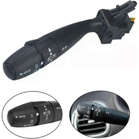 Commutateur de clignotants pour Peugeot 206, 207, 307, 406, 407 et 807 (référence 96477533XT).