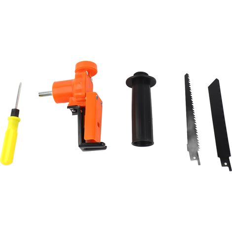 [JAMAIS UTILISÉ]Perceuse électrique pratique pour la maison, scie électrique modifiée, scie sauteuse électrique, perceuse portable transformée en scie sabre, outil de coupe pour le travail du bois (1/5)