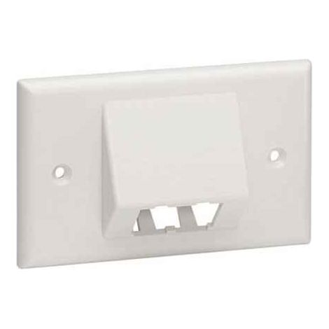 Panduit CFPHSL4IW Placca copripresa e copri interruttori Bianco