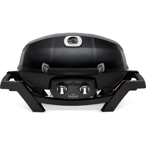 Napoleon – Barbecue à gaz portatif Travel Q PRO 285 – Surface de cuisson 54 x 37 cm – Couvercle en fonte d'aluminium – 2 brûleurs inox (1/5)