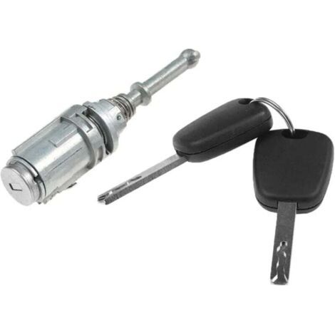 BUNTHAUS PA Cilindro anteriore sinistro, per Citroën, per C2, per C3 2002-2010, 256924, 9170T9, 9170W9, 9170T5, accessorio per auto (2 chiavi) (1/3)