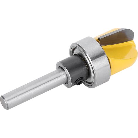 Mèche De Routeur - Bout Arrondi En Carbure Cémenté - Diamètre Tige 6 mm Longueur De Coupe 19 mm - Pour Bois Et Matériaux Similaires - 1 Pièce