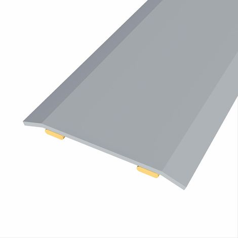 Junta de acero para mismo nivel, 40 x 3,5 mm, adhesiva, flooring, inox, 83 cm