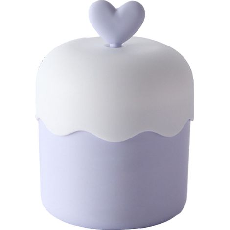 Tasse formatrice de mousse nettoyante visage portable, dispositif pressé à bulles bleu adorable (1/5)