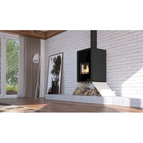 Pôele à bois SENAI DELUXE plusieurs couleurs - Couleur: Crème