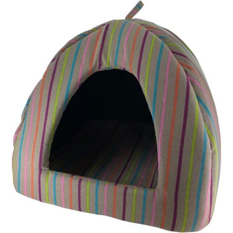 Iglú de gato ZOLUX - Gris a rayas - 409521GRR