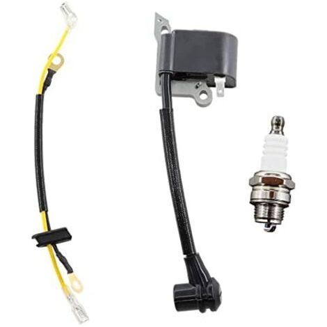 Bobine dallumage avec bougie dallumage pour Husqvarna 136 137 137E 141 142 142E 235 240 23 26 36 41 Remplace 545199901 (1/5)