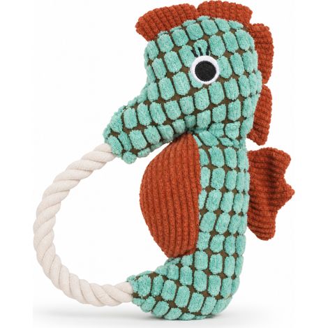 Jouet sonore en peluche pour vos animaux vert 25 x 15 cm
