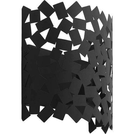 Lucande Lámpara de pared 'Aeloria' en Negro Metal