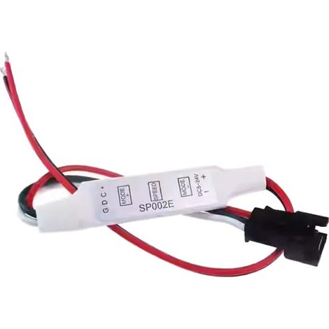 Controlador RGB, alimentado por USB, diseño compacto, cable SP002E, 10 unidades. (1/2)