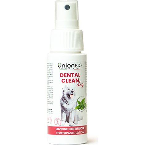 DENTAL CLEAN DOG lozione dentifricia riduce la formazione di placca e tartaro per cani 50 ml