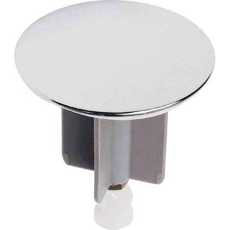 Sanitop-Wingenroth Stopper - Chrome - Bonde Metallo Lavandino - Stopper Sink - 64 Millimetri (1/5)