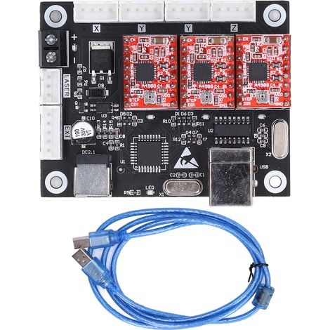 Carte de Commande CNC pour Machine de Gravure Laser, Accessoire 3 Axes (1/5)