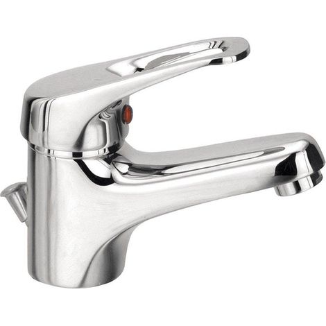 Go by Van Marcke Flow robinet mélangeur à une poignée lavabo avec vidage automatique disques céramiques y compris flexibles et kit de fixation (1/3)