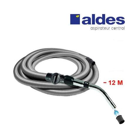 Flexible ALDES avec poignée standard chromée remplace la poignée de commande pneumatique ALDES 11070062 avec douille de démarrage - longueur au choix - 12m