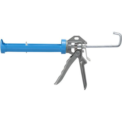 PISTOLET RENFORCÉ À CARTOUCHE POUR MASTIC SILICONE COLLE 0521 (1/3)