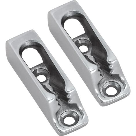 Stainless steel cable clamp, cast 316, 1754, accessory for ship and yacht fittings, 1754, stainless steel 316.