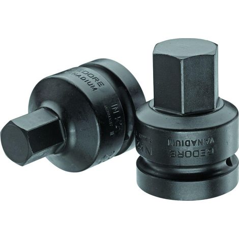 IN K 21 27 Vaso de impacto 1" hexagonal interno 27 mm (1/2)