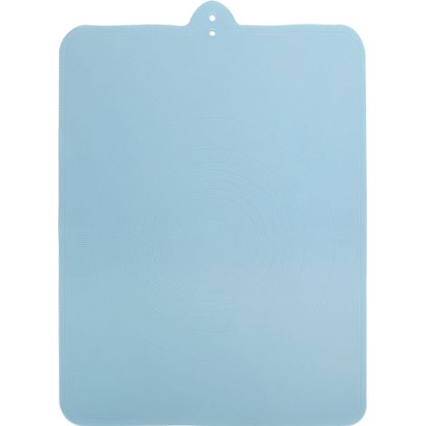 Blaue Silikon-Knetmatte, antihaftbeschichtet, für dicken Keksteig, Küchen- und Backutensilien (1/5)