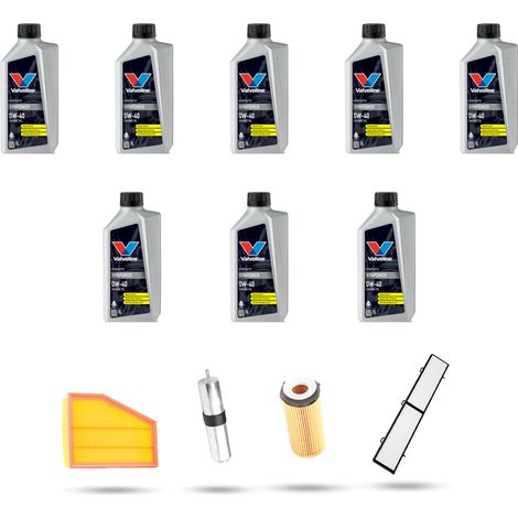 Kit tagliando 4 FILTRI e 8L OLIO compatibile con Bmw serie 3 (E90,E91,E92,E93) 325d 150kw dal 2010 (1/5)