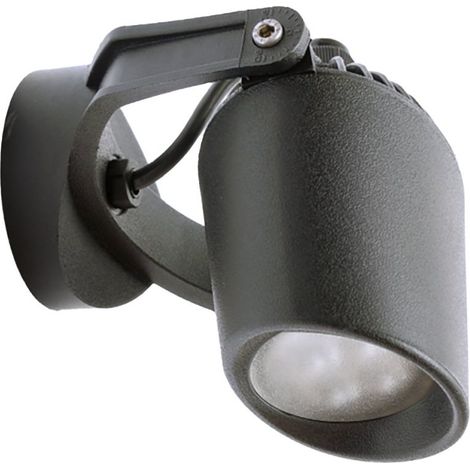 Spot d'extérieur led orientable en résine roma fa12 ne gu10