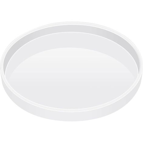 Moule en silicone époxy de 30 cm - Grand plateau rond en silicone - Moule de table en résine époxy pour rivière café bureau horloge moule charcuterie planche à viande bricolage art décoration de (1/5)