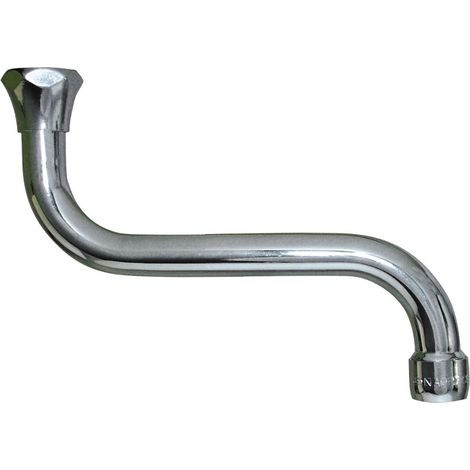 Bocca di erogazione sottopavimento-f 1/2-l = 150 mm- aeratore - PRESTO - 70062
