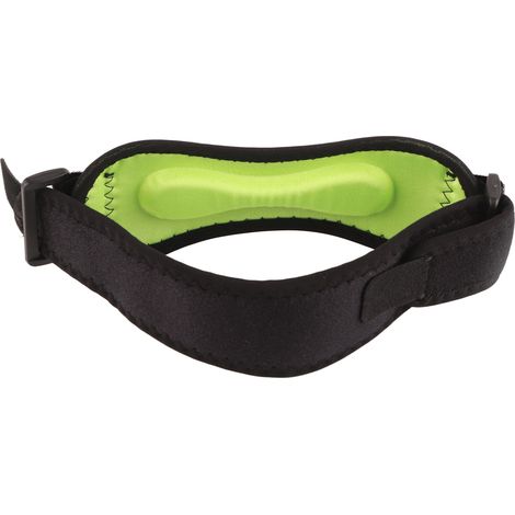 Lot de 2 Genouillère Tendinite Rotulienne avec Coussinet Silicone Épaissi, Sangle de Maintien du Genou Anti-Douleur pour Sport (1/5)