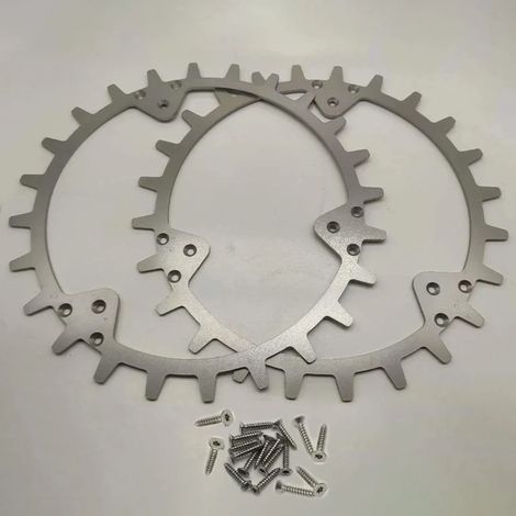 Kit de pointes antidérapantes pour tondeuse robot Husqvarna Automower 330, 420, 430 et 550. Accessoires pour améliorer la traction. (1/5)