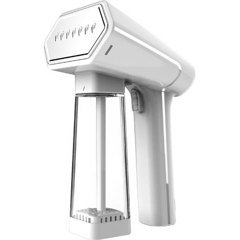 Steamer Défroisseur Vapeur 1600W 25g/min SN20GW - Fer Portatif Autonomie 8min (140ml) - Élimine 99,99% d'Impuretés - Prêt en 45s - Ultra Puissant, Compact et Pratique - 2 Modes de Vapeur (1/5)