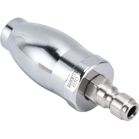 Buse turbo rotative pour nettoyeur haute pression 3600 PSI avec raccord rapide 1/4 po, buse rotative en acier inoxydable (1/5)