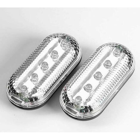 Green Mobility-Avertissement Lumière stroboscopique Épaulières LED de sécurité Clignotant Lampe Clip de sécurité Lumières de secours pour sauvetage en plein air Guidage du trafic Patrouilles Cyclisme (1/5)