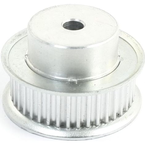 Stepper Remplacement 6mm Bohrloch 3mm Abstand 11mm Breite 40-40T Silberfarbe Aluminiumlegierung (1/3)