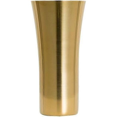 Vase-tasse en acier inoxydable 304, porte-fleurs décoratif double usage, décoration moderne pour la maison, le restaurant ou le bureau, diamètre 7,5 cm, hauteur 15,5 cm (1/5)