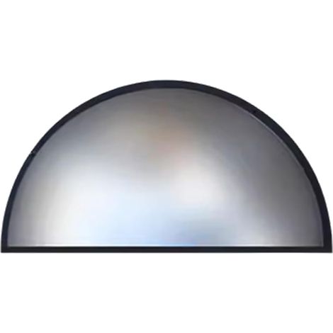 Panneau d'observation demi-sphère de 60 cm pour la sécurité routière avec vue large et construction robuste en polycarbonate (1/4)