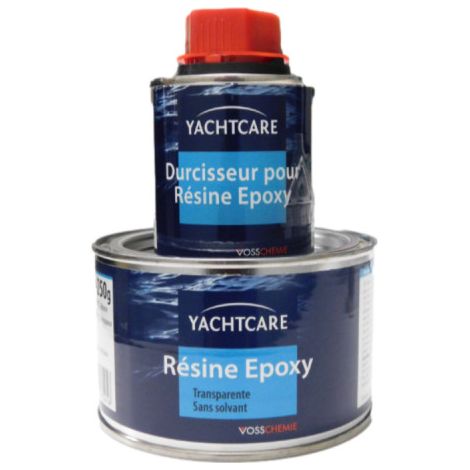 Résine epoxy BK Yachtcare 250 gr – Fluide et transparente – Durcisseur inclus – Bonne résistance chimique (1/2)