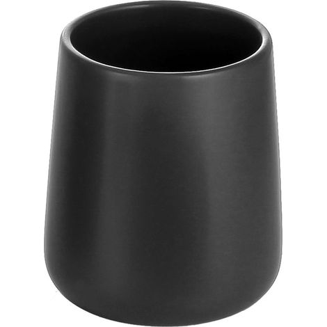Gobelet sur pied NERO, noir (1/2)