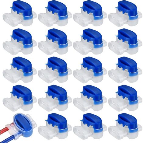 Lot 25 connecteurs câble résine – pour robot tondeuse Automower – étanches (1/4)