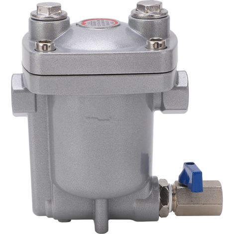 Purgeur automatique haute pression ADTV-80, vidangeur anti-bouchage pour réservoir à gaz, 1/2 pouce G1/2", robinet de purge résistant aux obstructions. (1/5)