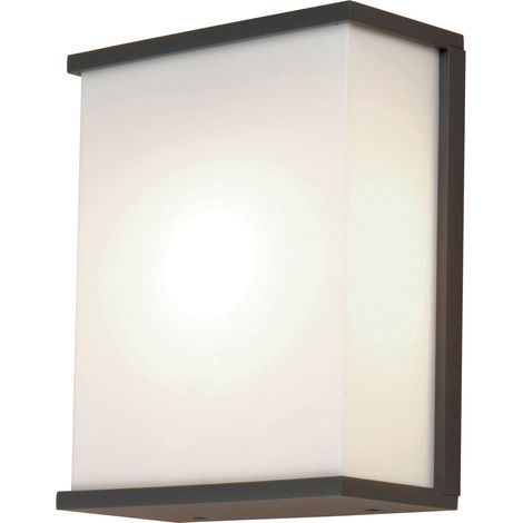 Elstead Torsten - Applique grande a 2 luci - Finitura grigio scuro, attacco E27 (1/5)