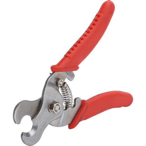 Pince à retirer les boucles auriculaires pour animaux (porcs, bovins, moutons) en acier inoxydable, avec applicateur en acier inoxydable (1/5)