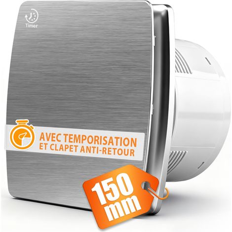 Extracteur d'Air VMC Salle de Bain Silencieux avec Minuterie (1/5)