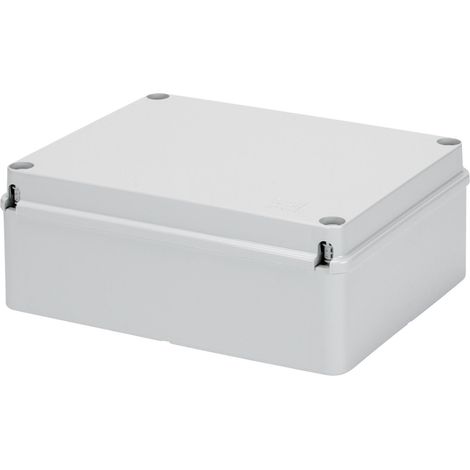 Gewiss – Boîte de dérivation extérieure étanche IP56 190x140x70mm – Résistance aux chocs IK08 – Polypropylène – GW44207