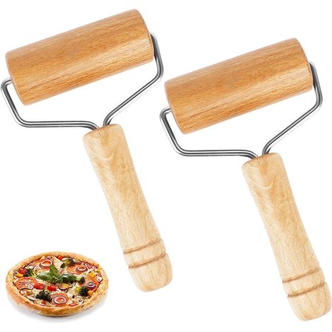 rouleau Ptisserie En Bois Antiadhsif 2 Pcs Rouleau Pizza En Bois Pour Ptisserie Rouleau De Pte En Bois Professionnel Mini Rouleau Patisserie Pou (1/5)